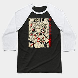 Full metal Alchemist Edward Elric Baseball T-Shirt